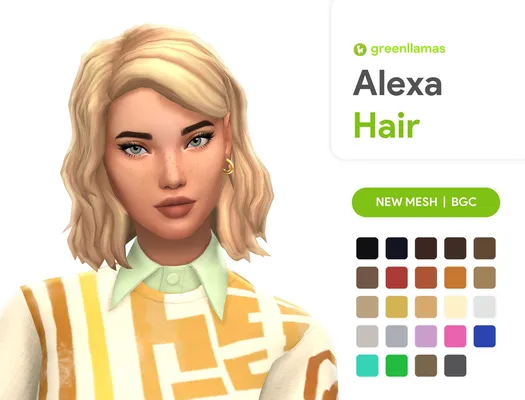 Alexa Hair - greenllamas