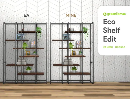 Eco Lifestyle Shelf Shadow Override - greenllamas