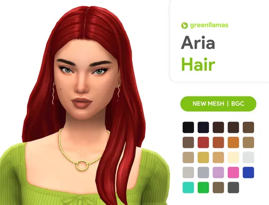 Aria Hair - greenllamas