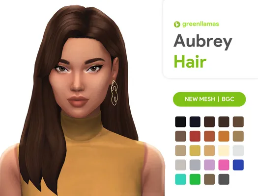 Aubrey Hair - greenllamas