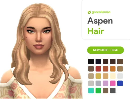 Aspen Hair - greenllamas