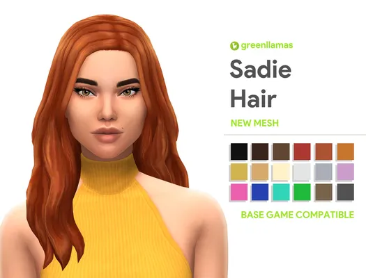 Sadie Hair - greenllamas