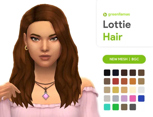 Lottie Hair - greenllamas