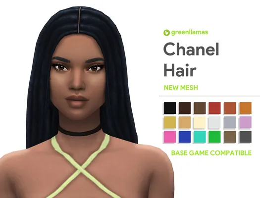 Chanel Hair - greenllamas