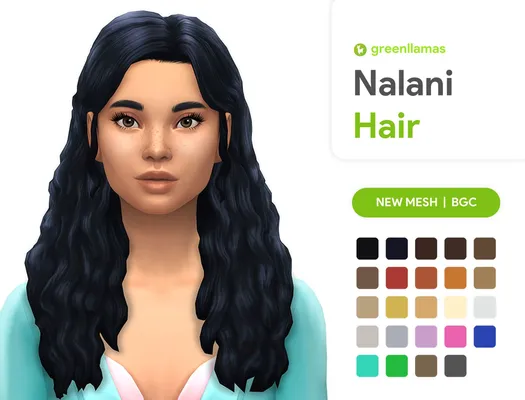 Nalani Hair - greenllamas
