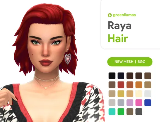 Raya Hair - greenllamas