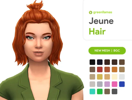 Jeune Hair - greenllamas
