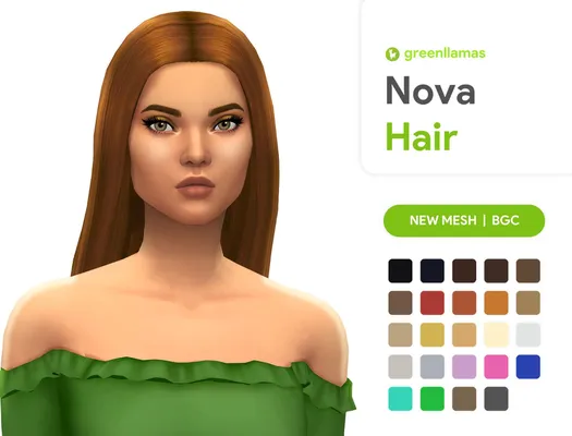 Nova Hair - greenllamas
