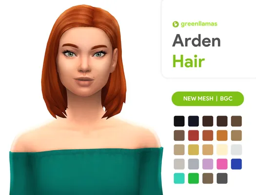 Arden Hair - greenllamas