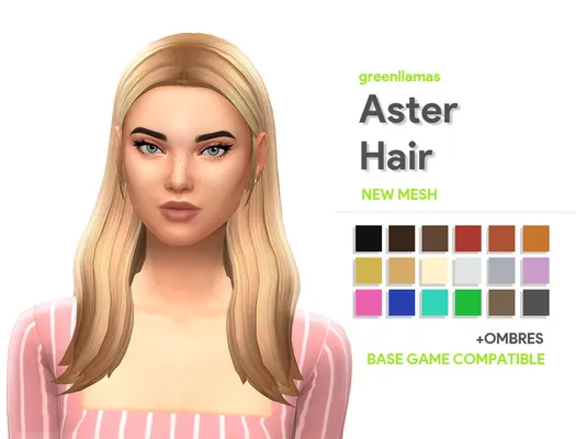 Aster Hair - greenllamas