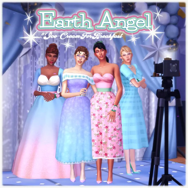 Earth Angel - A Mid-Century Prom Inspired Set 