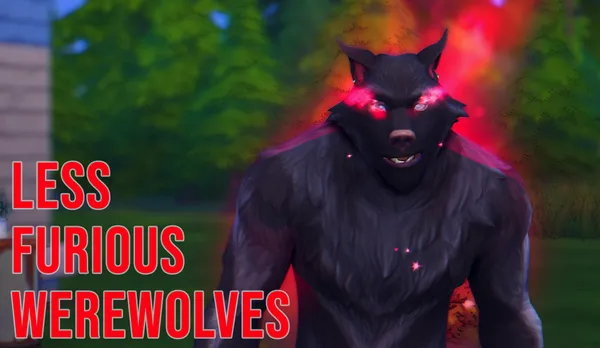 Less Furious Werewolves Mod