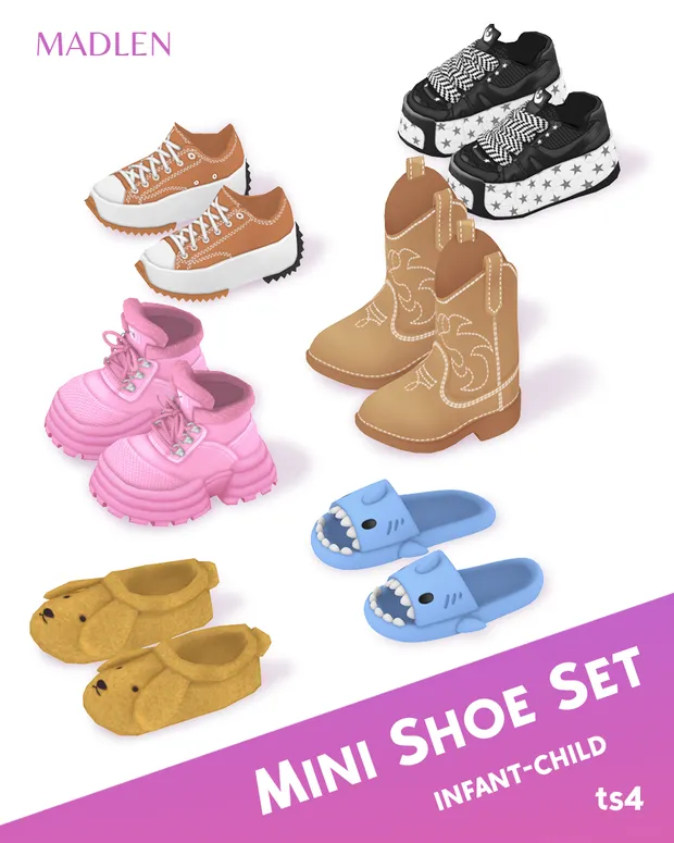 Mini Shoe Set 